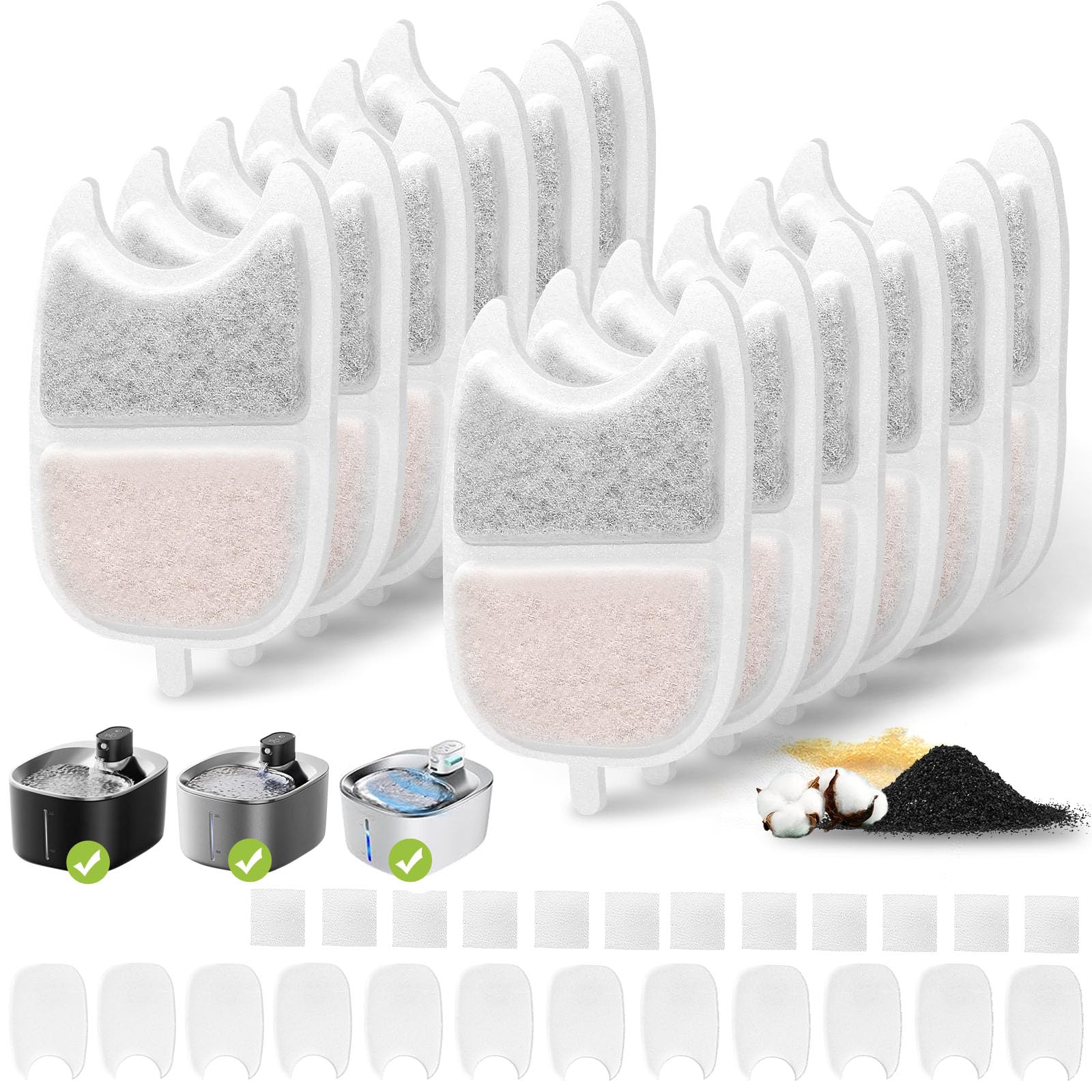 Filtre Fontaine Eau Chat Apetdola